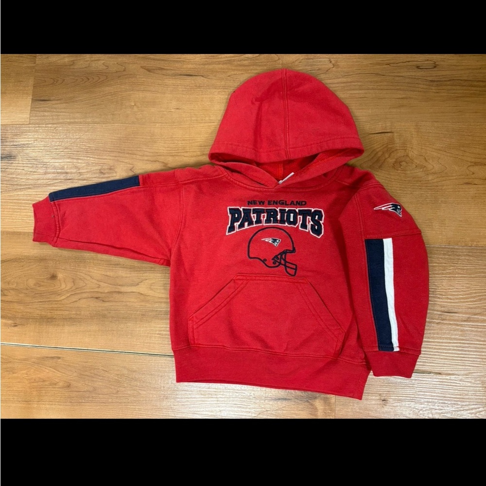 New England Patriots Hoodie | Vintage Patriots | NEP Hooded Sweatshirt